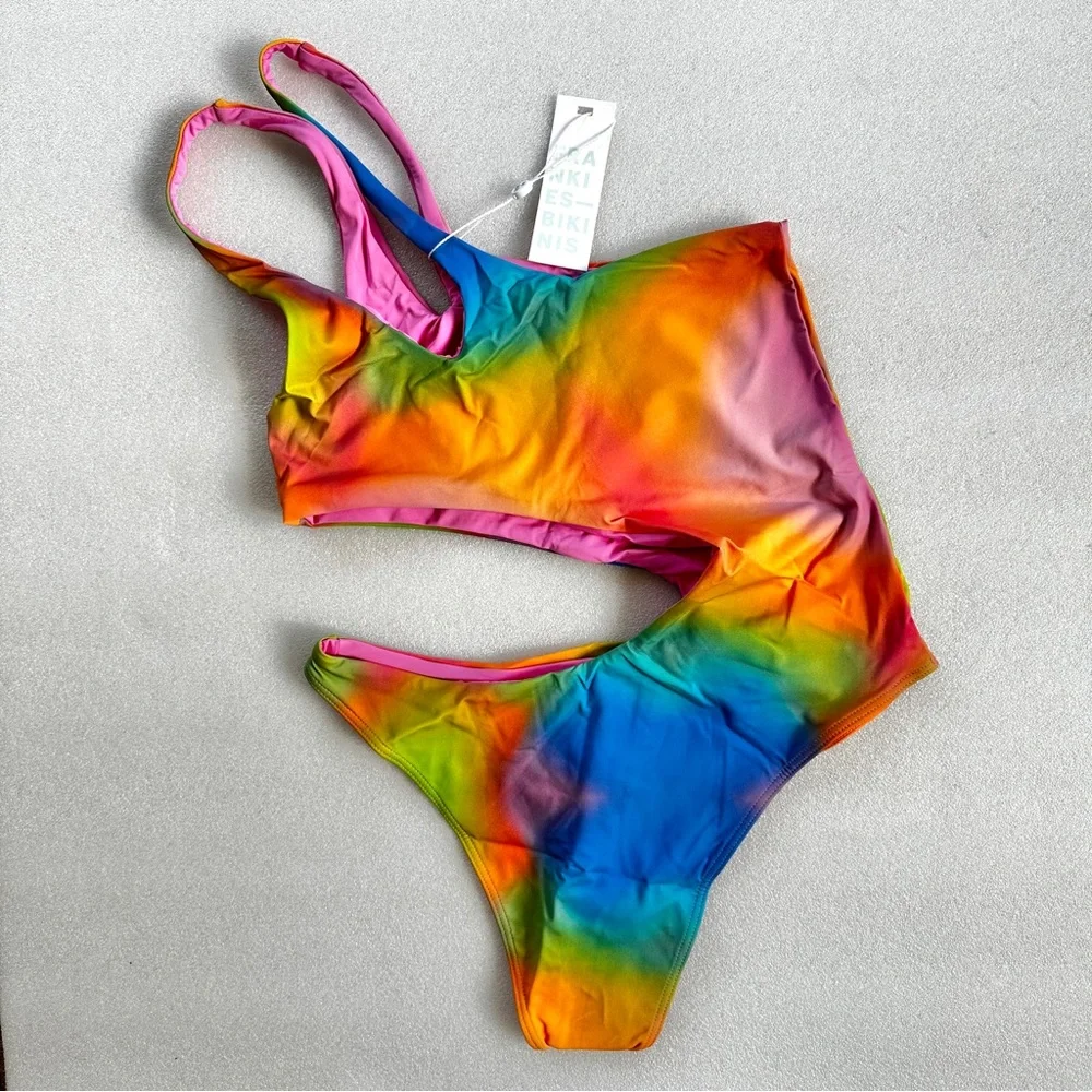 Frankie's Bikinis Makie Cheeky One Piece